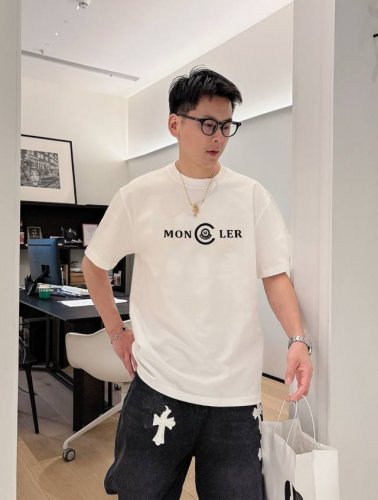 Moncler 蒙口 2025年春夏新品上新 三标齐全 纯棉圆领短袖T恤 好货不用过多介绍 看细节 专柜码数 M-Xxxl 175 140建议L