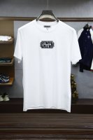 p290 dior 迪奥2025 春夏新款# 2025春夏三色净版圆领T恤# 57.1Viscose 35%Polyster7.9%Spandex混纺，丝滑柔软