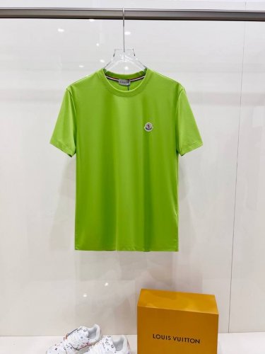 蒙口独家 补单爆款 2025春夏新款首发专柜最新款短袖圆领T恤 经典羊毛标工艺，高端定制120支双面丝爽棉面料.手感柔软.穿着舒适.专柜级别精致车线.做工精细.