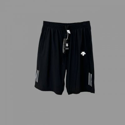 迪桑特夏季三杠条反光短裤Descente 迪桑特25年夏季城市机能户外城市通勤系列运动松紧腰短裤~ 2025年夏季醉新款 户外3D立体剪裁 裤子上身舒适合体 日