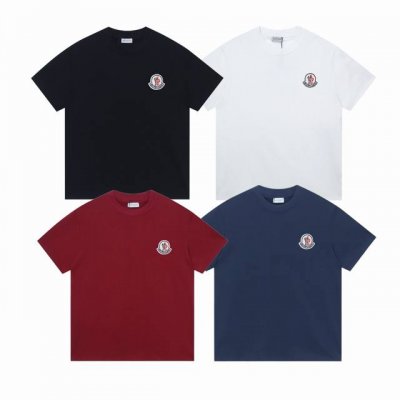 上新款号： M1062 2025早春Moncler 蒙口 绣花大标识印 - 260G双纱纯棉顶级面料 手感柔软 百分百纯棉独家出货 定染硫化黑无尘处理面料 -面