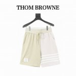 thom Browne 汤姆布朗 四杠织带短裤 面料采用专业订纺表面32S触感细腻内里8S，挺括有型，克重高达380G，起订量500Kg 相当于1000件单品
