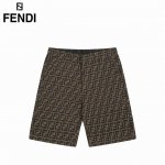 fendi 芬迪 25Ss 提花Ff老花梭织短裤 面料：定制定染Ff提花梭织面料 布面层特定加丝光工艺让表面赋带一种光泽 贴肤舒适 硬朗有型 以标志性Ff图案为