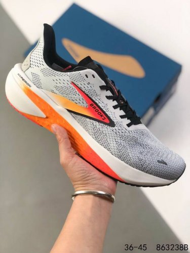 brooks布鲁克斯 Hyperion Max 烈风2Y2K 复古舒适运动 网布防滑耐磨透气 低帮 马拉松跑步鞋 size 如图 id 863238B