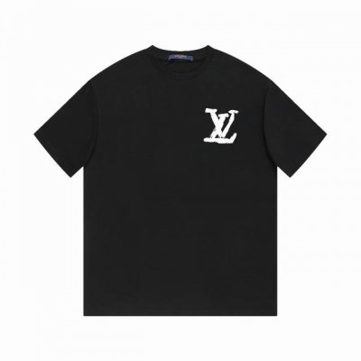 Louis Vuitton 路易威登 24Ss 经典T恤短袖 不需要所谓烂大街的华丽文案 主打品质 面料经过2次高温缩水固色 不变形不缩水不起球 -正确Os版型