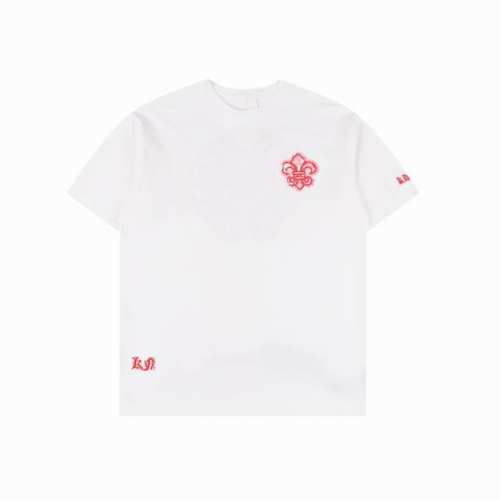 chrome Hearts 克罗心 童军花短袖T恤 采用直喷进口机器印花 五金辅料均开磨定制 正确配置 黑色2025克罗心正品包装 克定制定染双纱棉 版型大 宽