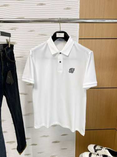 berluti 伯鲁蒂、2025夏季新款Polo短袖 六角珠地棉 透气舒适度高，手感细腻柔软，亲肤舒适 码数：M-3Xl
