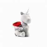 roseonly 甜心独角兽永生花公仔 感受温柔宠爱 延续久久浪漫 在古希腊神话中 兔子是爱与美之神阿佛罗狄忒的心爱宠物 是幸运的象征 也被女神赋予“爱情”之意
