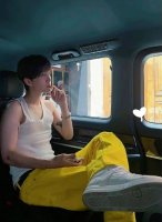 8032 Chrome Hearts克罗心Ch范丞丞同款纽约限定大皮标多巴胺黄牛仔裤 真实还原Vintage极致质感 意产特种牛皮印花再切割 订制羊皮三层粗线帖