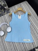 爆款现货 原单品质 Chan*｜25中古系列手工烫钻订珠背心 精致版型上身巨显瘦！ 定制手工 精品设计 低调奢华！ 时髦精必备单品解锁所有穿搭！ 认准我家品质！