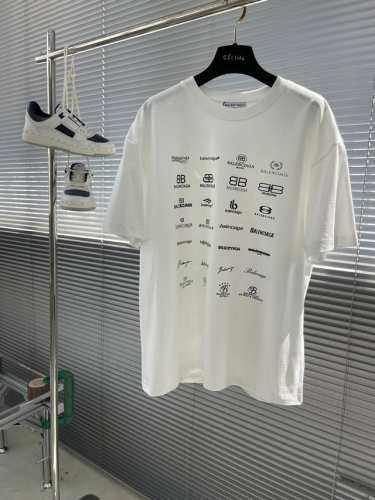 balenciaga巴黎世家 2025夏季新品，专柜同步有售，原单狠货，进口原版面料，上身舒适，顶级植绒印花工艺字母图案装饰Logo，原版五金辅料装饰，独特设计