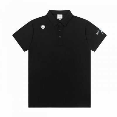 迪桑特 Descente 25Ss 新款翻领polo衫 官网同款功能性面料 具有防紫外线速干吸汗轻弹无痕 码数：S M L Xl