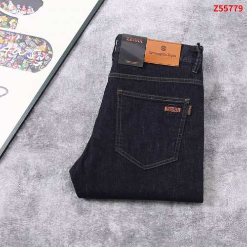 Zegna 款号：55779 Big Bull Jeans Size：30到42码 不掉色