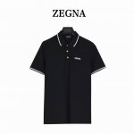 Zegna 杰尼亚经典胸口字母刺绣polo衫 网红明星同款，采用经典标识立体刺绣，刺绣饱满手感非常舒服 超级百搭好看的一款polo衫三标齐全 男女同款 人手必备