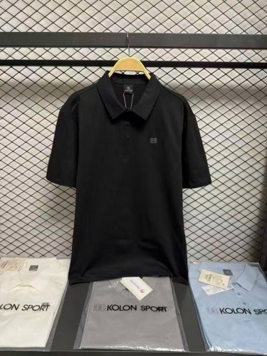 kolon Sport可隆专柜新款 男款翻领短袖速干Polo运动休闲户外吸湿短袖，夏Upf90+防晒抗菌上衣.Kl后字母翻领短袖，这款短袖Polo主打功能性与舒