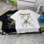 顶级版本上新 O23# -Off White黄色线条箭头印花经典短袖T恤 男女同款 明星同款- 美国设计师 Virgil Abloh 以年轻世代的流行文化为号召
