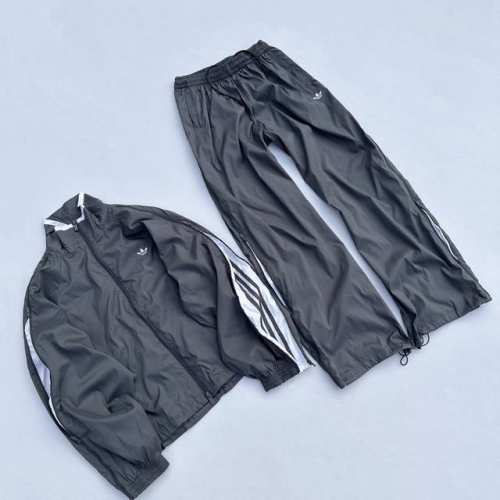 外套 裤子170 0251730 0251830 阿迪 Adidas Originals Adilenium Season 3 Zip 宽松舒适长袖夹克 裤子