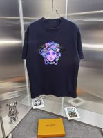 范*思哲 Ve*Sace 25Ss 大师亲手设计潮牌新品印花圆领短袖T恤 春夏最新砖柜同步 Os落肩版型 300克重全棉 时尚又个性 超级百搭好看的一款 男女都