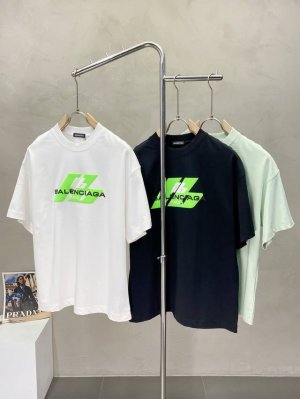 balenciga巴黎世家独家专供新款原单男士休闲短袖 高端定制 高版本 时尚百搭爆款进口面料 手感超柔软细腻 穿着亲肤舒适 高端精品 代工厂P精细做工 上身非