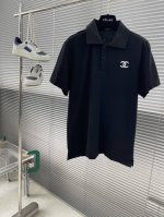 Chane 经典胸口刺绣polo衫 高品质朱地面料亲肤透气不起球 时尚又个性 修身版型 男女同款 码数：S-Xxl S码衣长67 胸围94 肩宽42 M码衣长6