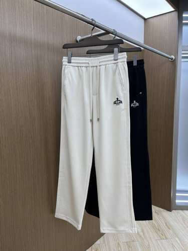 高端货品 Pd 2540春夏新款休闲裤！官网同步发售。品牌经典Logo休闲裤 ，定制面料，舒适度极好，手触感强烈。辨识度极高，Fdh完美品相工艺 颜色：黑色 白