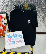 Mlb 带Nfc芯片识别高版本 高版本带芯片Mlb夏季新花印花休闲宽松情侣款 短袖T恤1049 细节:版本一比一复刻 吊牌 领标 水洗 面料 采用40织双纱32