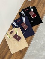 主推 Gucci 古驰 新款胸口微标刺绣三色Polo衫 这款采用弹力珠地棉面料匠心打造，撞色领口螺纹厚实饱满 激光Logo贝母扣微标刺绣 ，尽展别样风采。版型超