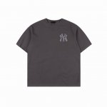 mlb 洋基队 Ny 后背满印Logo印花情侣短袖T恤 小红书热门爆款 明星网红同款穿搭 男女日常通勤穿搭必备单品 高品质260克高克重双纱面料 亲肤透气不起球