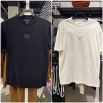 最新黑标！王嘉尔同款！纯原版本！宽松版型！双纱系列！ Fz1913！Air Jordan Aj 贴布 美式复古街头休闲篮球训练系列！纯棉T恤短袖 高端双纱系列！