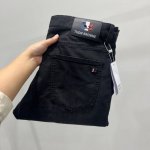 顶级版本 2025春夏欧洲专柜新款 超A代购级别海外贸易公司订单货源，顶级原单高端男士定制时尚修身小直筒牛仔裤。，528～43 颜色：图片色 尺码：29-40