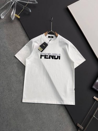 Fend310G纯棉双纱爆款现货四季系列短袖 简约基础衣橱神器 休闲百搭必备款 做工走线质感一流 两色推荐 白色 黑色 独家版型测试上身无解谁穿都合适 码数 -
