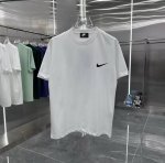 nike联名斯图西系列 专柜款复古情侣 印花短袖T落肩袖 重磅280G精梳棉材质 透气舒适 版型宽松 进口外贸级专柜印花 随意搓洗不褪色不变形 情侣款 男女同款