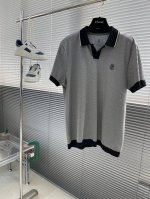 Tai -Bc 25Ss针织polo衫！ 齐角翻领短袖针织polo衫 夏日穿搭的难题，一件男士短袖针织polo衫就能轻松搞定！ 翻领设计经典又百搭，修饰颈部线条