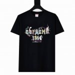 s240P80 顶级版本 Supreme 24Ss Varsity 卡通Logo字母印花 短袖T恤 拒绝看图做货 拒绝拿错误版本对比 采用圆筒无缝工艺（原版工艺