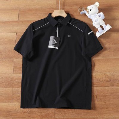 kolon Sport可隆25年夏季新品男士翻领速干吸湿运动抗菌Polo衫 立体切割剪裁 经典Polo领三粒扣开襟 工装风设计，打破常规翻领，穿出不一样的感觉！