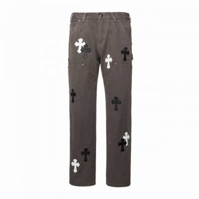 chrome Hearts 克罗心Matty Boy Sex Records 拼皮贴皮工装高街牛仔裤 众所周知Chromehearts牛仔裤会采用Vintage