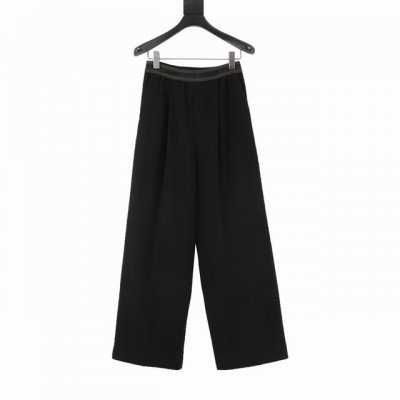 acne Studios 徽标腰带长裤 定制pet超感丝斜绸 垂感爽滑 细腻透气 舒适贴肤 标志 人体立体裁剪 回归传统工艺手法 通过分割 折叠 抽缩 拉展技术