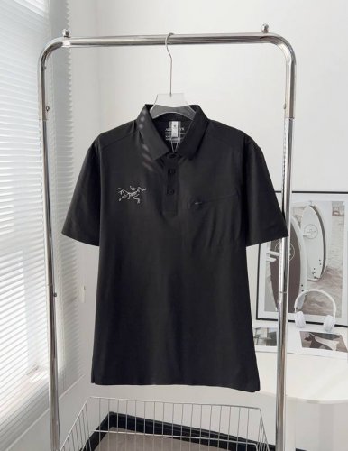 612# Arc'teryx 始祖鸟高档舒适polo衫 高克重面料，面料柔软顺滑，舒适，上身质感超好，夏季首选！臻品级！ 每个男生的衣橱里，必定有一件百穿不厌的