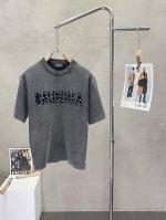 Balenciga巴黎世家独家专供新款原单男士休闲短袖 高端定制 高版本 时尚百搭爆款进口面料 手感超柔软细腻 穿着亲肤舒适 高端精品 代工厂p精细做工 上身非