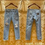 重工Dg破洞牛仔