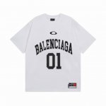 Balenciaga 巴黎世家2025 Ss 最新款篮球球服绣花印花短袖T恤 本市场No.1的质量 真正天花板品质 全部原版开发注意细节图 避免被盗图商家混发