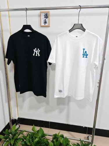 new Era纽亦华Mlb夏季男女款Coolera透气潮流 透气 舒适圆领 舒适运动 纯棉面料，质地柔软上身效果好，款式时尚 二色，尺寸：S-Xxl