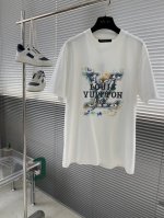 驴牌 2025夏季新款短袖T恤，特色的刺绣加喷绘工艺，个性艺术系列全网独家首发 百搭款细节处理完美240克纯棉面料十分精致 原版面料 网红明星同款高版本 高品质