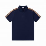 Burberry 巴宝莉领子条纹撞色拼接纯色Logo刺绣春夏新款男士时尚短袖polo衫 夏季想要穿得减龄又显活力 必须要有一件polo衫 经典且百穿不厌的基础衫