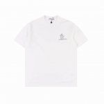 moncler 蒙口 25Ss 压胶Logo短袖 面料采用32织双纱260克全棉材质 搭配1 1索罗那螺纹 不易变形 上身舒适透气 垂感佳 金属色压胶印花工艺