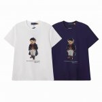 顶级品质 拉夫劳伦Ralph Lauren新款小熊印花短袖 圆领的设计，修饰脖颈线条和脸型，增加日常中的精致感，整体给出一种慵懒休闲风，完全不挑场合不挑人，时尚