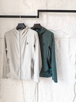 凯乐石Kailas运动户外轻薄皮肤衣连帽防晒服 科技面料 隔热降温 Upf70+ 反射99%紫外线 把阳光伤害值归零 袖口松紧贴合手B1189腕 同色系实用大口