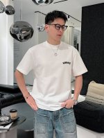 范思哲 2025春夏 最新款短袖T恤 原标 定制面料 手感柔软 穿着舒适 做工精细.上身效果无敌帅气 码数 S-2Xl