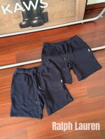 Ralphlauren拉夫经典款纯棉休闲五分短裤 专柜售价1820外贸工厂p出货 货号：Mnposho1Bq20174 颜色:飞行员深藏蓝 植物性染色，颜色很高