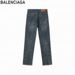 956# Balenciaga巴黎世家 25Ss早春顶级男士时尚牛仔裤 ！品相到位做工精细程度堪称一流，所向披靡挑战业界新高度 经典水洗色泽，纯正洋行渠道，客供